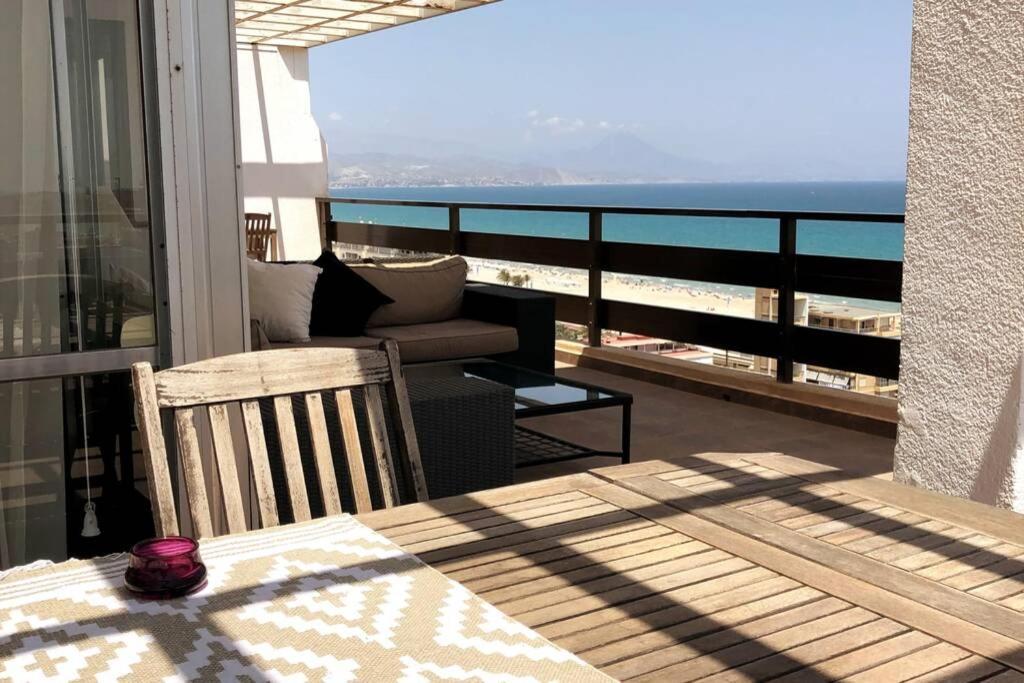 Hb Apartments - Atico Torre Del Mar Alicante - San Juan Playa - Alicante Exteriör bild